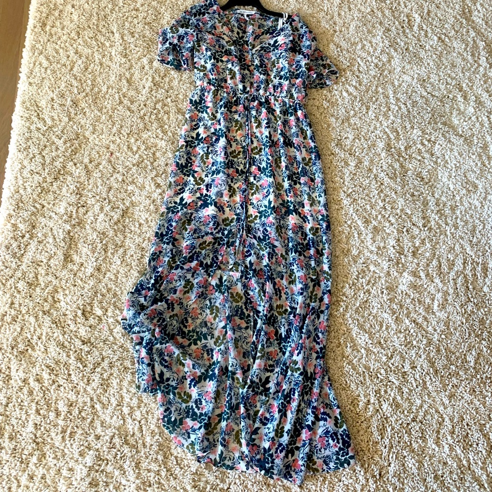 BCBG maxi dress with slip insert